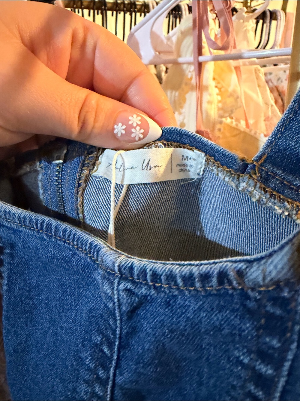 ACTIVE USA | Saddle Creek Denim Crop - Picture 3 of 3